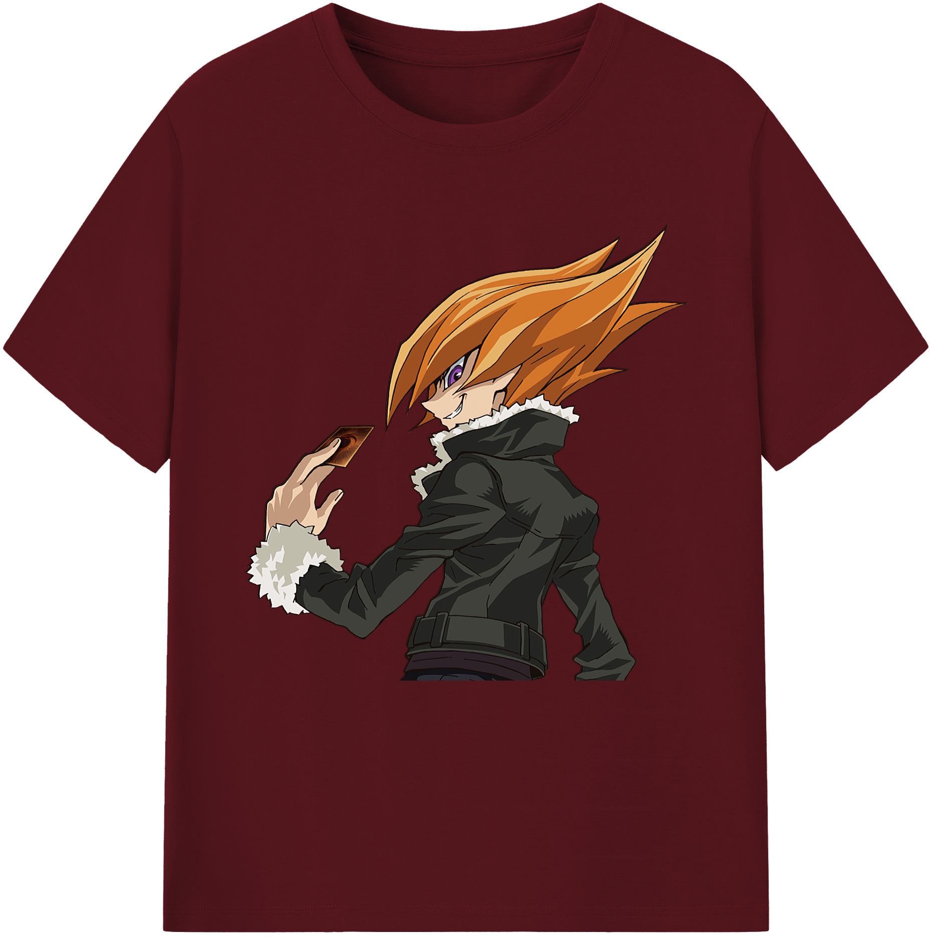 （画像用） 遊☆戯☆王 Yu-Gi-Oh! 綿100％半袖Tシャツ（フロントプリント）